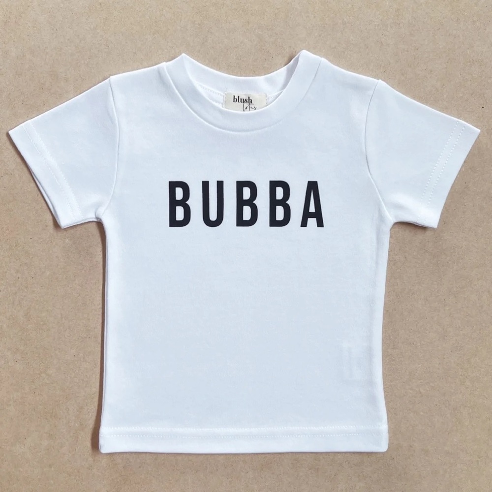 BUBBA | Blush Lotus Organic Baby Toddler Tee